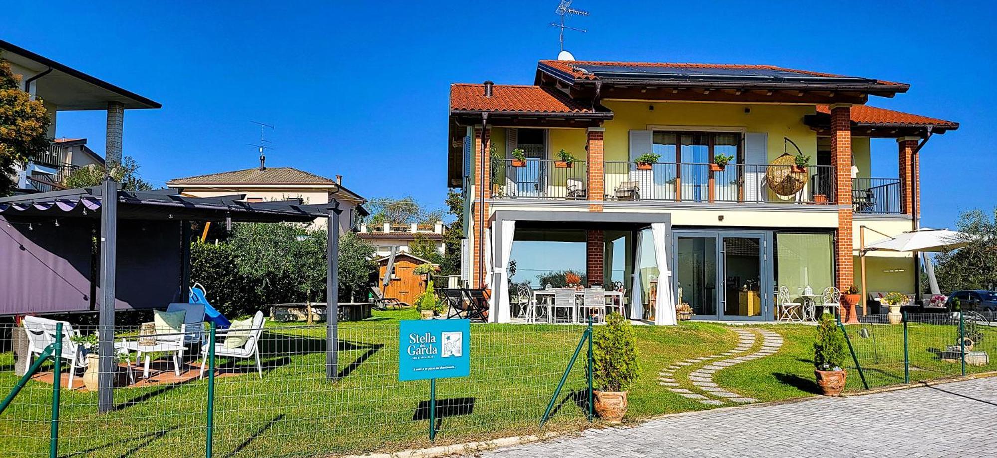 ラツィーゼ Stella Del Garda Bed & Breakfast エクステリア 写真